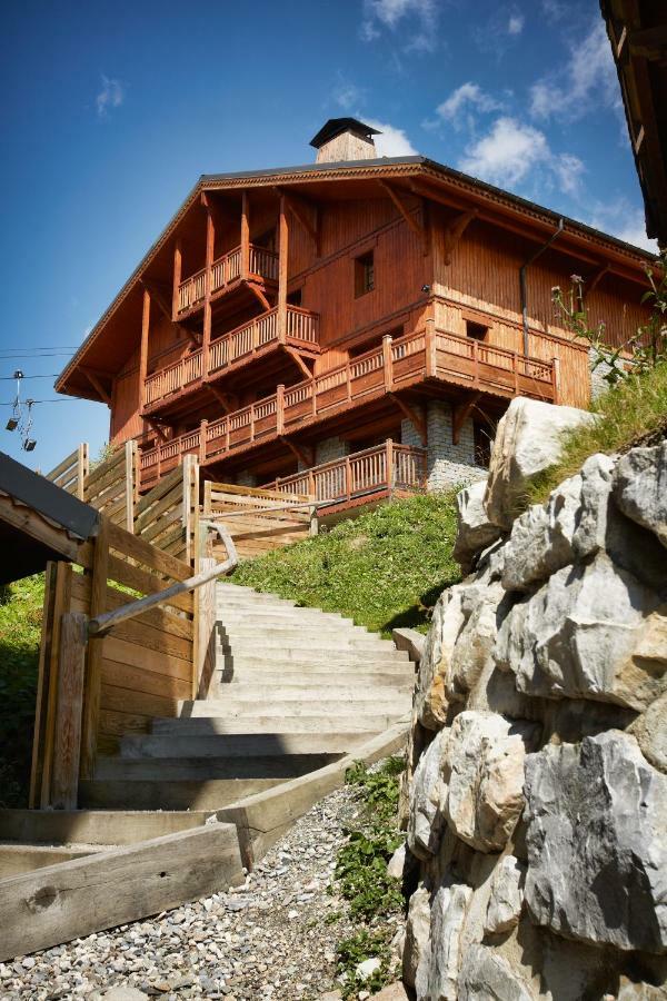 Cgh Residences & Spas Les Chalets Du Soleil Authentiques แซ็ง-มาร์แต็ง-เดอ-แบลวีย์ ภายนอก รูปภาพ